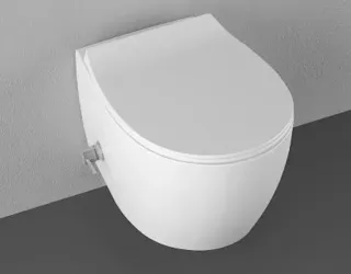 Подвесной унитаз Isvea Sentimenti Neo 10ARS1015I безободковый с функцией биде белый